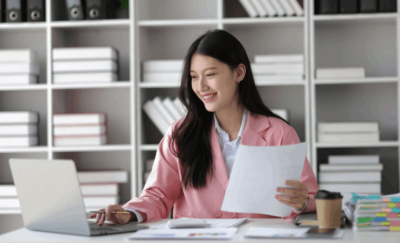 A professional translator working on certified Birth Certificate translation services in Florida, with accuracy.