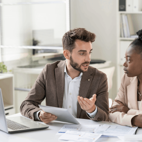 A Florida project team reviews multilingual files, using Haitian Creole Translation Services in Florida for all industries.