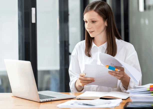 Customer receiving professional Marriage Certificate translation across Florida, ensuring accuracy for official submissions.