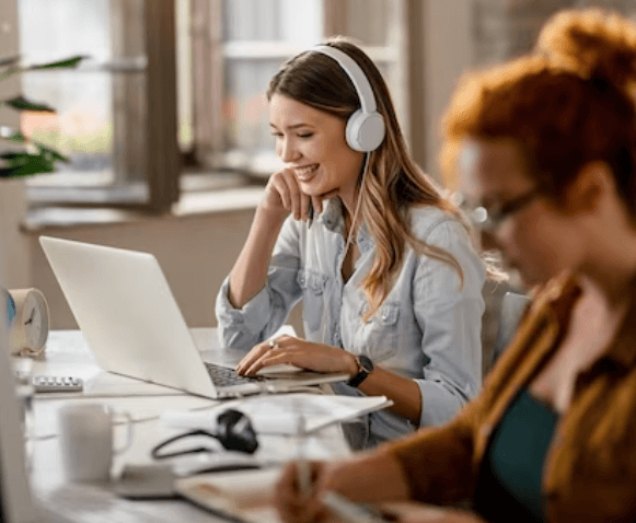 A transcriber providing transcription services in Miami Beach A transcriber providing transcription services in Miami Beach